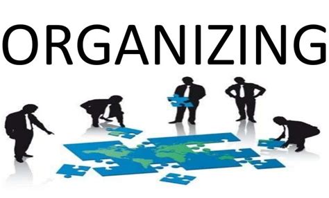 what is an example of the organizing function of management
