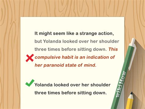 what is an example of writing in the third person