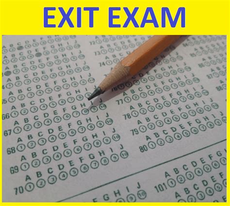 what is an exit exam
