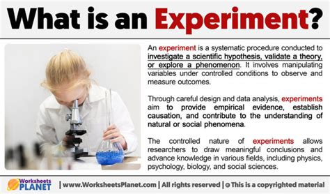 what is an experimental definition