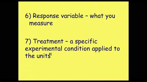 what is an experimental unit in ap statistics