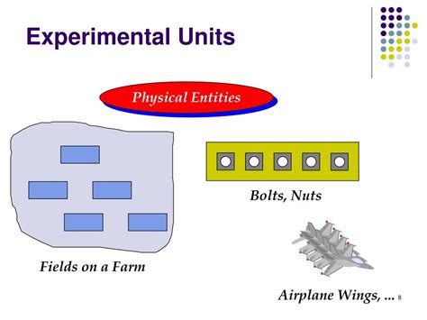what is an experimental unit in statistics example