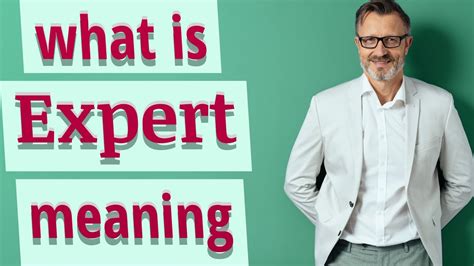 what is an expert