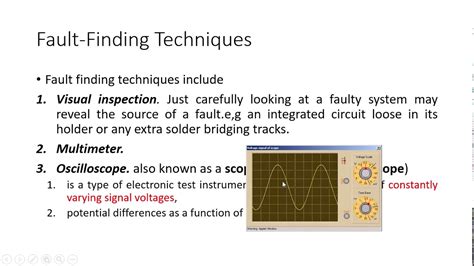 What Is An Fault-Finding