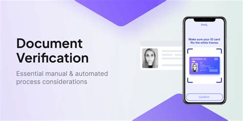 what is an identity verification document
