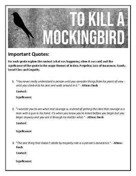what is an important quote from chapter 2 of to kill a mockingbird