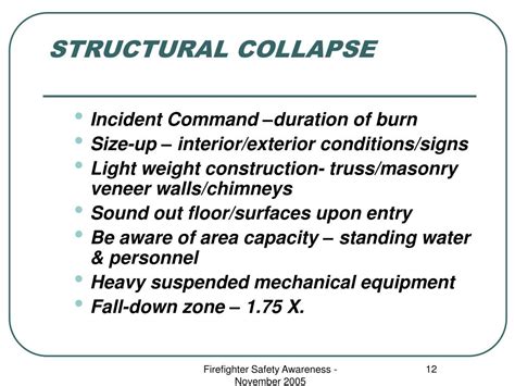 What Is An Indicator Of Structural Collapse