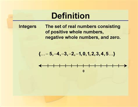 what is an integer in math definition
