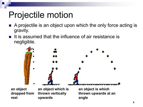 what is an object in projectile motion