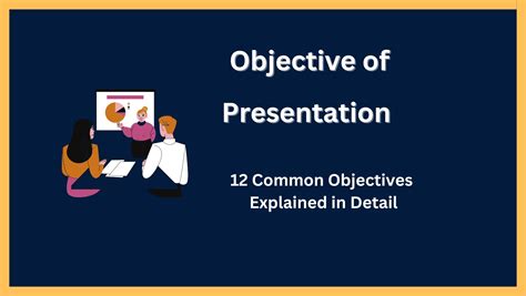 what is an objective in a presentation