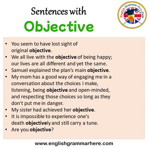 What Is An Objective In Grammar