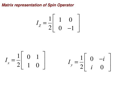What Is An Spin Operator
