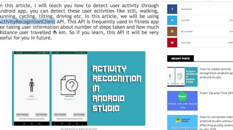  62 Most What Is Android Activity Recognition Popular Now