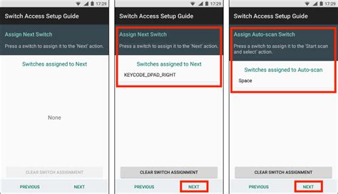 what is android switch access