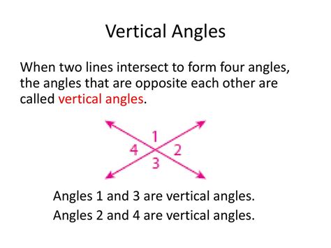 what is angle formed by two intersecting lines