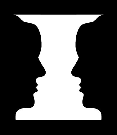 what is another name for the positive and negative space relationship in a composition