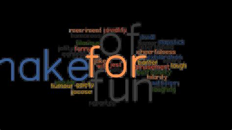 what is another word for make fun of