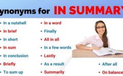what is another word for overall in an essay
