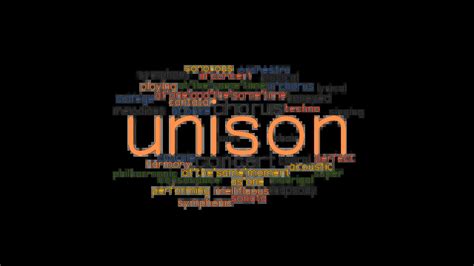 what is another word for unison