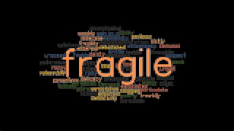 what is another word of fragile