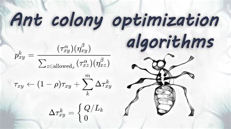 what is ant colony optimisation algorithm