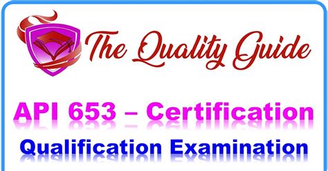 What Is Api 653 Certification