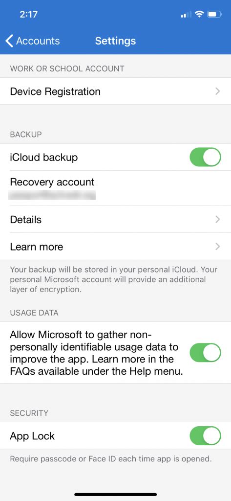 What Is App Lock In Microsoft Authenticator