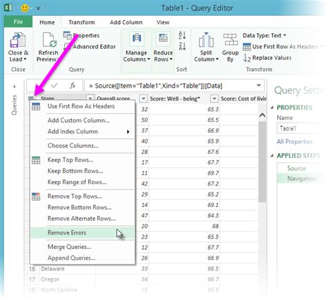 what is append function in power query