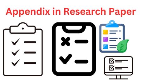 what is appendix in research