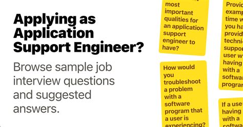 what is application support engineer interview questions