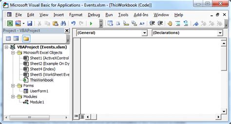 What Is Application.enable Events In Vba