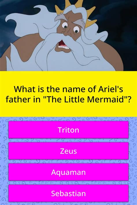 what is ariel's father's name