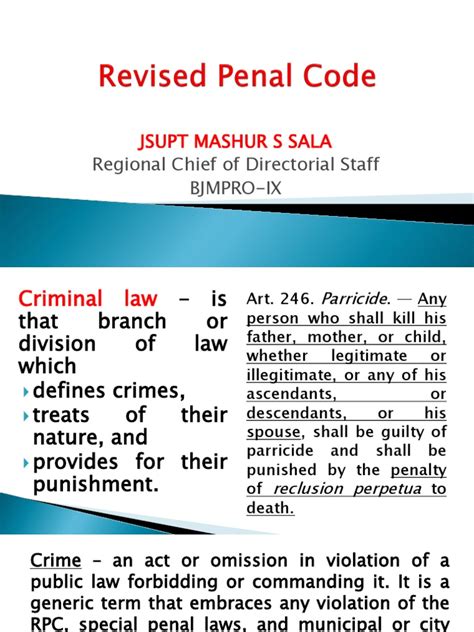 what is article 217 of the revised penal code