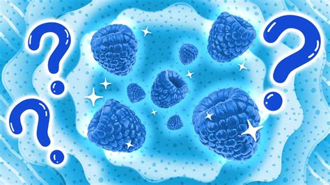 what is artificial blue raspberry made out of