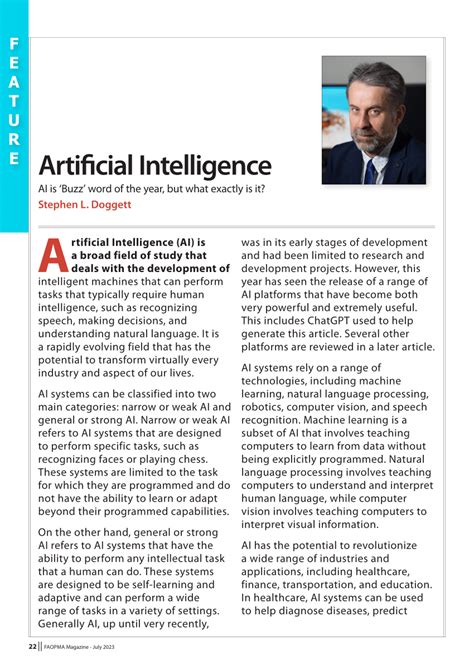 Artificial Intelligence (AI) hot topic