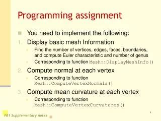 what is assignment in programming language