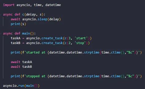 what is async and await in python