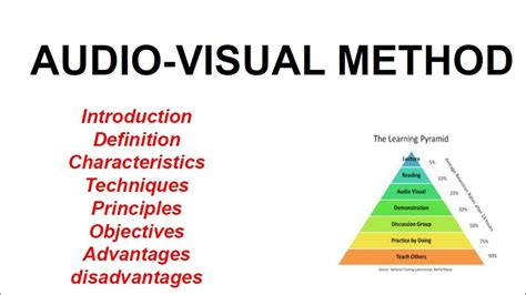 What Is Audio Visual Method