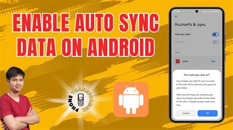 what is auto sync data on android