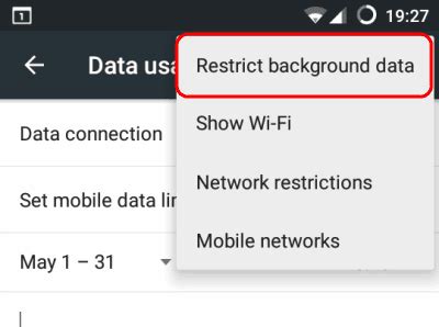 What Is Background Data In Mobile