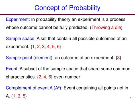 what is basic concept of probability