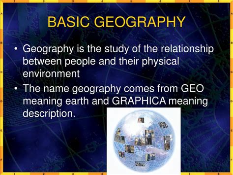 What Is Basic Geography