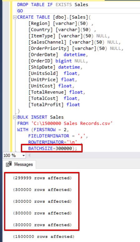 what is batch insert in sql