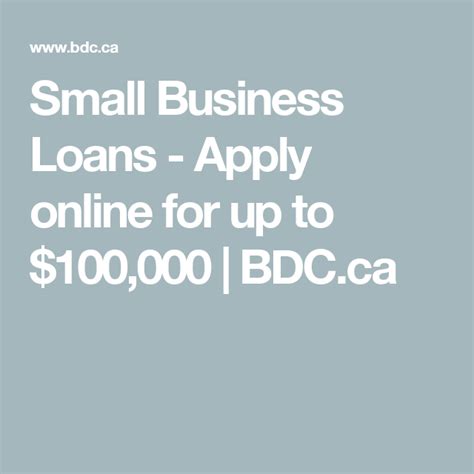 what is bdc loan