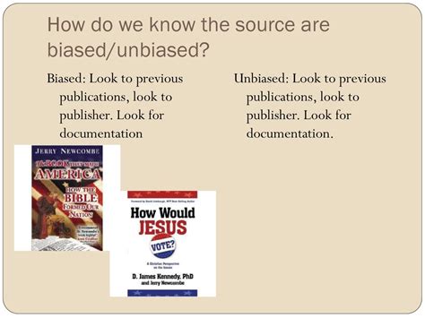 what is bias in a source