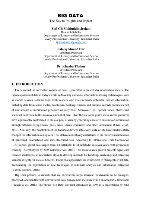 what is big data in health informatics