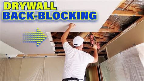 What Is Blocking In Drywall