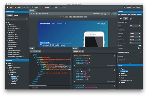 what is bootstrap studio