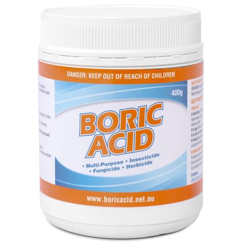 what is boric acid powder good for