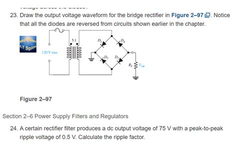 What Is Bridge Rectifier Output Voltage